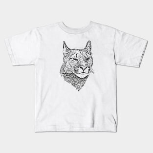 Mountain lion Kids T-Shirt